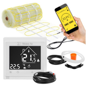 ZESTAW Mata grzewcza pod płytki MA-160W/m² 4m²