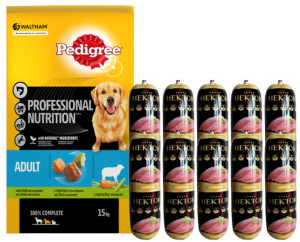 PEDIGREE® Adult Professional Nutrition 15kg z jagnięciną i warzywami- sucha