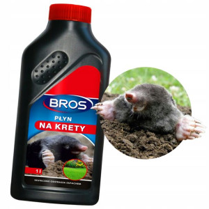 Bros Płyn Środek Preparat Odstraszacz Na Krety 1l