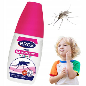 Bros Płyn Preparat Spray Na Komary Dla Dzieci