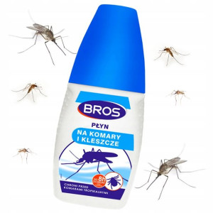 Bros Płyn Preparat Spray Środek Na Komary Kleszcze