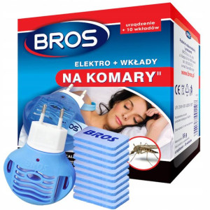 Bros Elektro + Wkłady Preparat Środek Na Komary