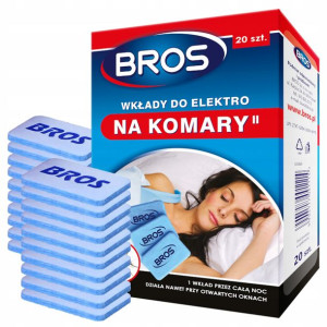 Bros Wkłady Do Elektro Środek Preparat Na Komary