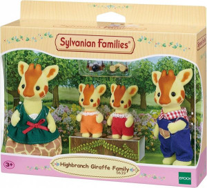 Epoch Sylvanian Families Rodzina Żyraf Z Długą Szyją