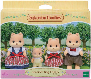 Epoch Sylvanian Families Rodzina Psów Karmelowych
