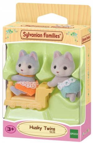 Epoch Sylvanian Families Bliźniaki Piesków Husky