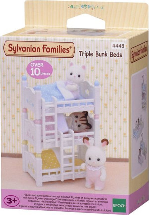 Epoch Sylvanian Families Potrójne Łóżko Piętrowe