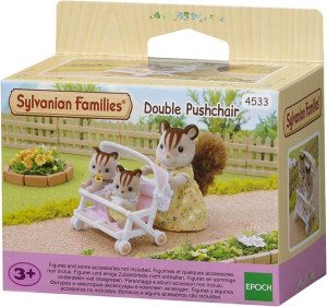 Epoch Sylvanian Families Podwójny Wózek Spacerowy