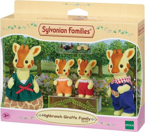 Sylvanian Families Rodzina Żyraf Z Długą Szyją