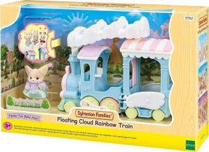 Sylvanian Families Tęczowy Pociąg Płynąca Chmurka
