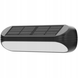 Lampa Elewacyjna Solarna Kinkiet Ogrodowy LED RGBW