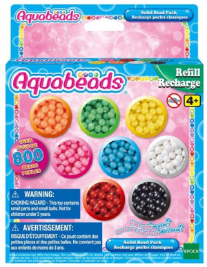Aquabeads Zestaw Uzupełniający Koraliki Podstawowe