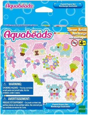 Aquabeads Zestaw Uzupełniający Pastelowe Koraliki