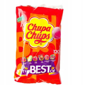 Lizaki Chupa Chups Owocowe Dla Dzieci Mix 120 Szt