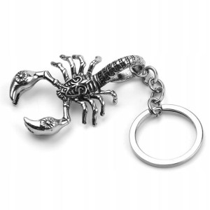 Brelok Skorpion W Piękne Wzory Kwiaty Pasy Zodiak
