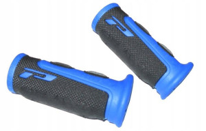 Chwyty rowerowe PROGRIP żel niebieski 1 para