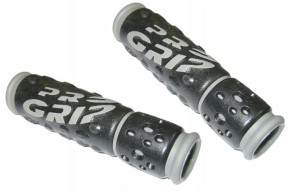 Chwyty rowerowe do roweru PROGRIP żel szary 1 para