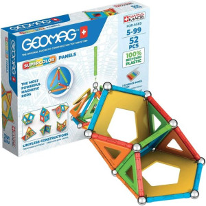 Geomag Klocki magnetyczne SuperColor Panels 52 elementy