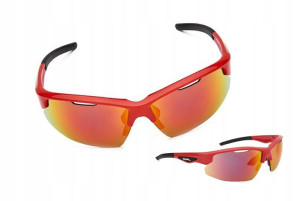 Okulary rowerowe z pokrowcem SPIUK RIMMA unisex