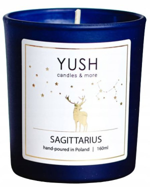 Świeca zapachowa sojowa ZODIAC STRZELEC 160ml