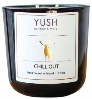 Świeca zapachowa Chill Out sojowa GOLDEN 220ml