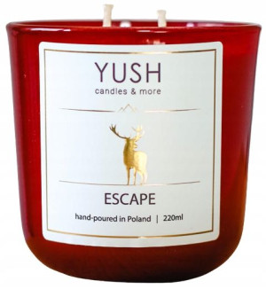 Świeca zapachowa Escape sojowa GOLDEN 220ml