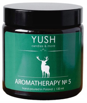 Świeca zapachowa Aromatherapy no 5 120ml