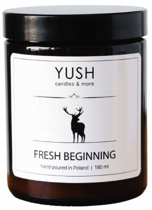 Świeca zapachowa Fresh beginning 180ml