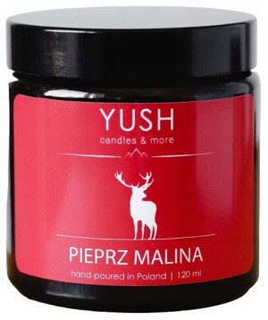 Świeca zapachowa Pieprz Malina 120ml