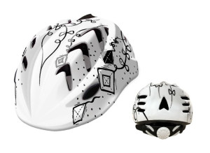 Kask rowerowy dla dziecka B-SKIN KIDY PRO KITES M