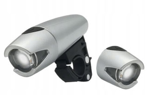 Lampa przednia rowerowa oświetlenie do rowerów LED