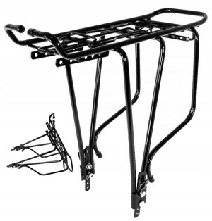 Bagażnik rowerowy regulowany 26-28" pod sakwy