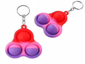 Damski Brelok Do Kluczy Dimple Push Pop Bubble