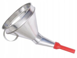 Lejek metalowy skośny plastikowa końcówka filtr
