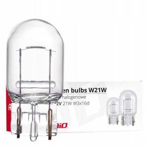 Żarówki halogenowe T20 W21W W3x16d 12V 10 sztuk