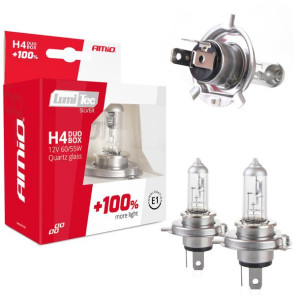 Żarówki Halogenowe H4 12v 60/55w Lumitec +100% Kpl