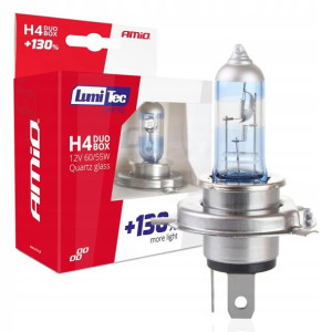 Zestaw żarówek halogenowych H4 12V 60/55W LumiTec
