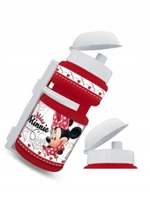 Bidon dla dzieci z koszykiem DISNEY MINNIE 350 ml