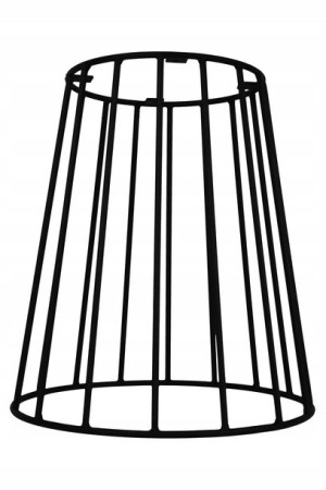 Noga metalowa do stołu czarna 48 cm. Podstawa