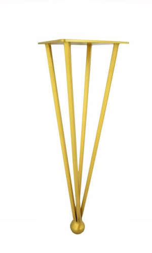 Noga metalowa do stołu Diament 45 cm