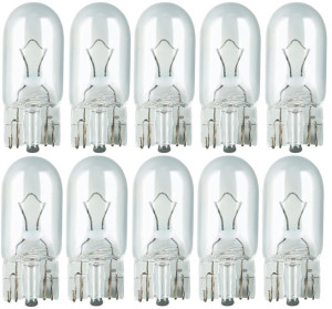 10x Żarówka halogenowa W5W T10 5W W2.1x9.5d 12V E4