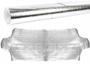 Osłona uniwersalna srebrna samochodowa 200x70 cm