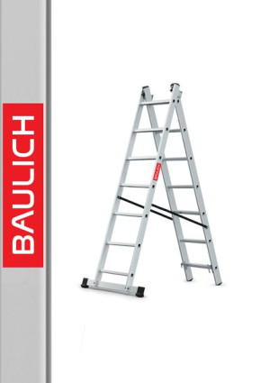 Drabina aluminiowa 2x7 malarska 3,96m Baulich