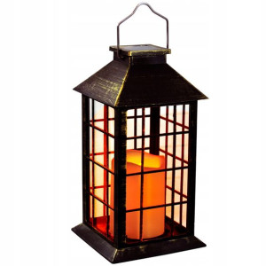 Lampa Lampka Solarna Ogrodowa Latarenka 27cm