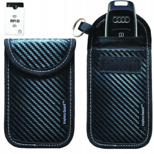 Etui Pokrowiec Blokada Fal Kluczyk Keyless Carbon