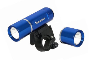 Lampa przednia oświetlenie rowerowa LED niebieska