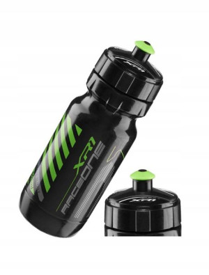 Bidon rowerowy RACEONE XR1 600 ml czarno-zielony