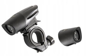 Lampa przednia rowerowa oświetlenie do rowerów USB