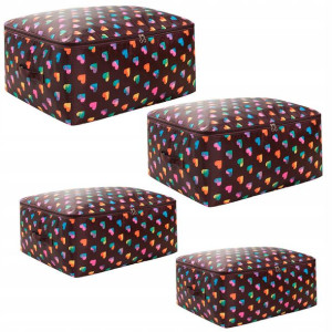 Organizery Na Tekstylia 4 Szt S, M, L, Xl W Serca