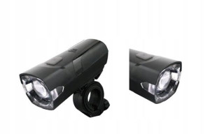 Lampka przednia rowerowa oświetlenie do roweru LED